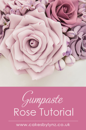 how to make gumpaste sugar rose