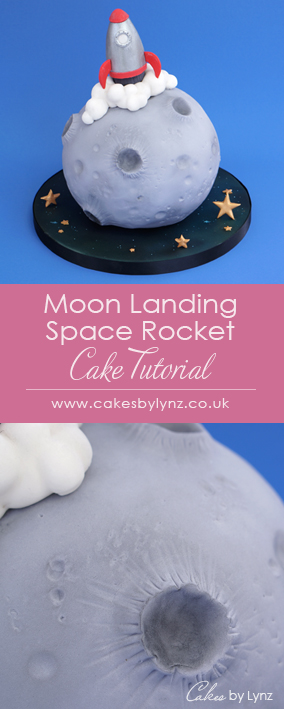 Space Rocket Cake tutorial