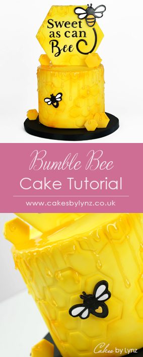 Bumble Bee Cake tutorial