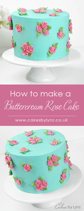 How to pipe Buttercream Roses Tutorial