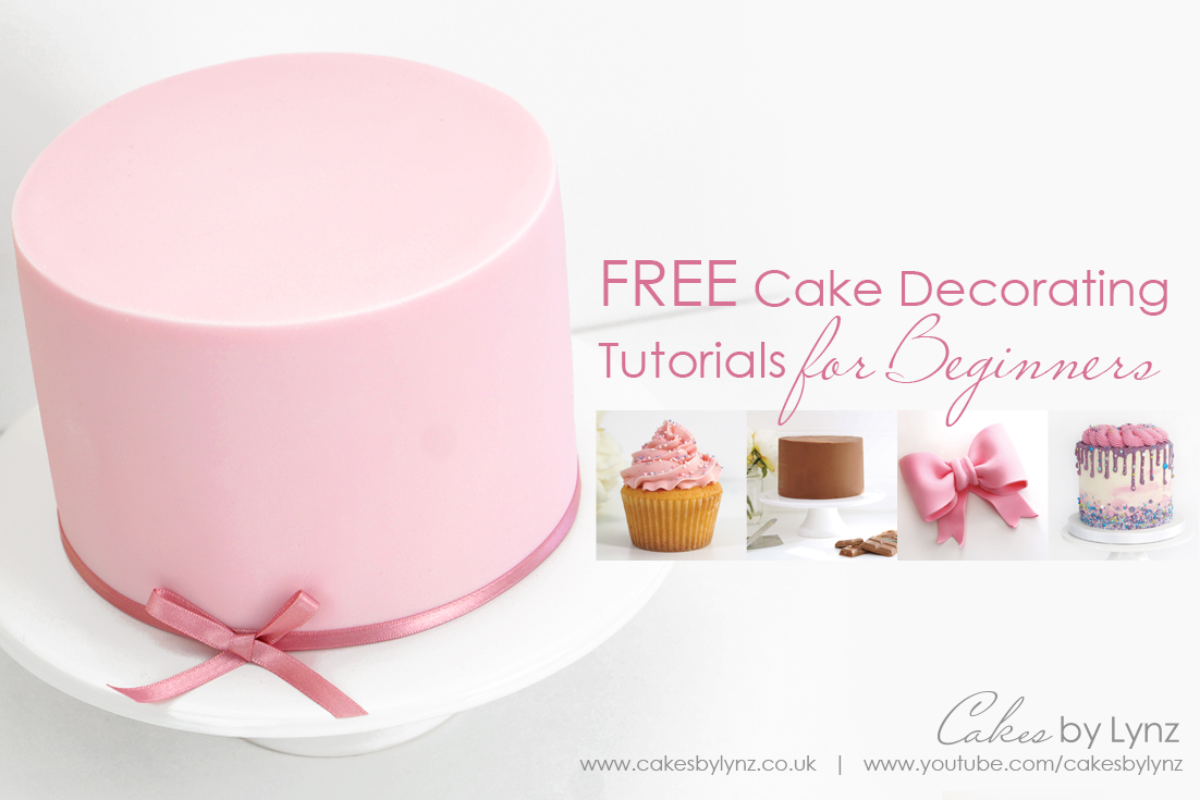 Free Cake decorating tutorials for beginners
