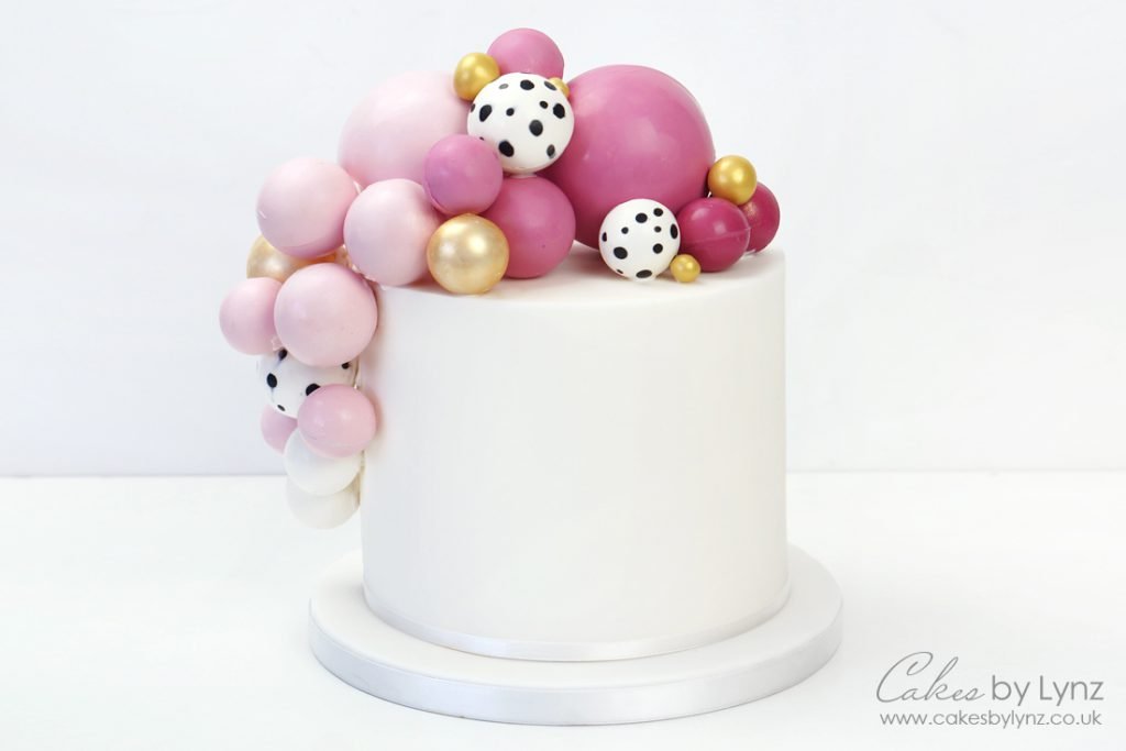 Chocolate Balls / Balloon Spheres Cake Tutorial Cakes by Lynz