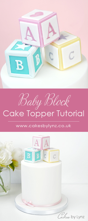 Baby Block Topper tutorial