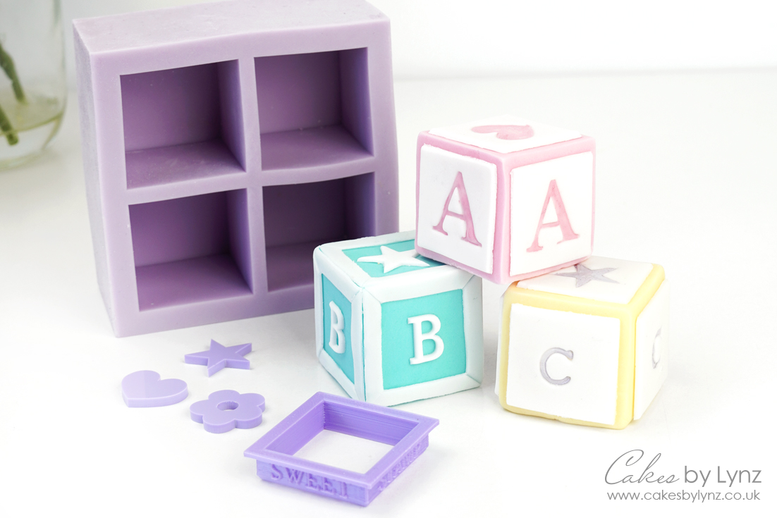 How to make baby blocks for your cakes