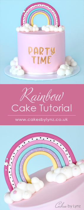 How to make a Rainbow Cake Tutorial