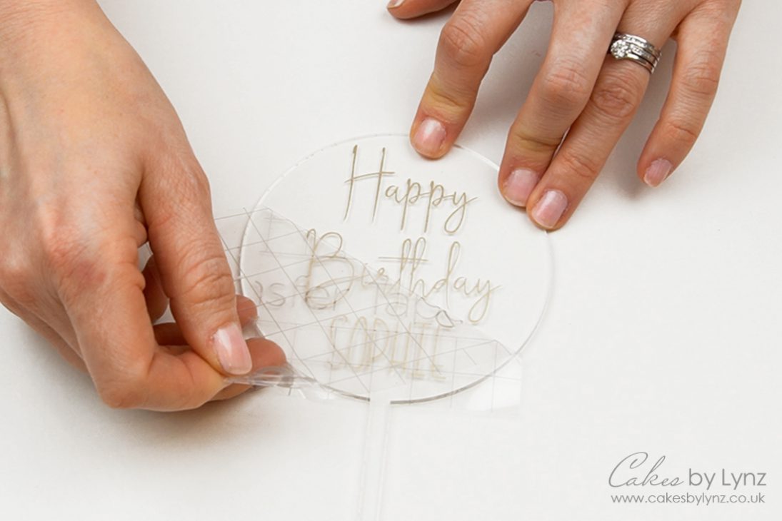 Using Vinyl with the Cricut Maker 3 to create Cake Toppers